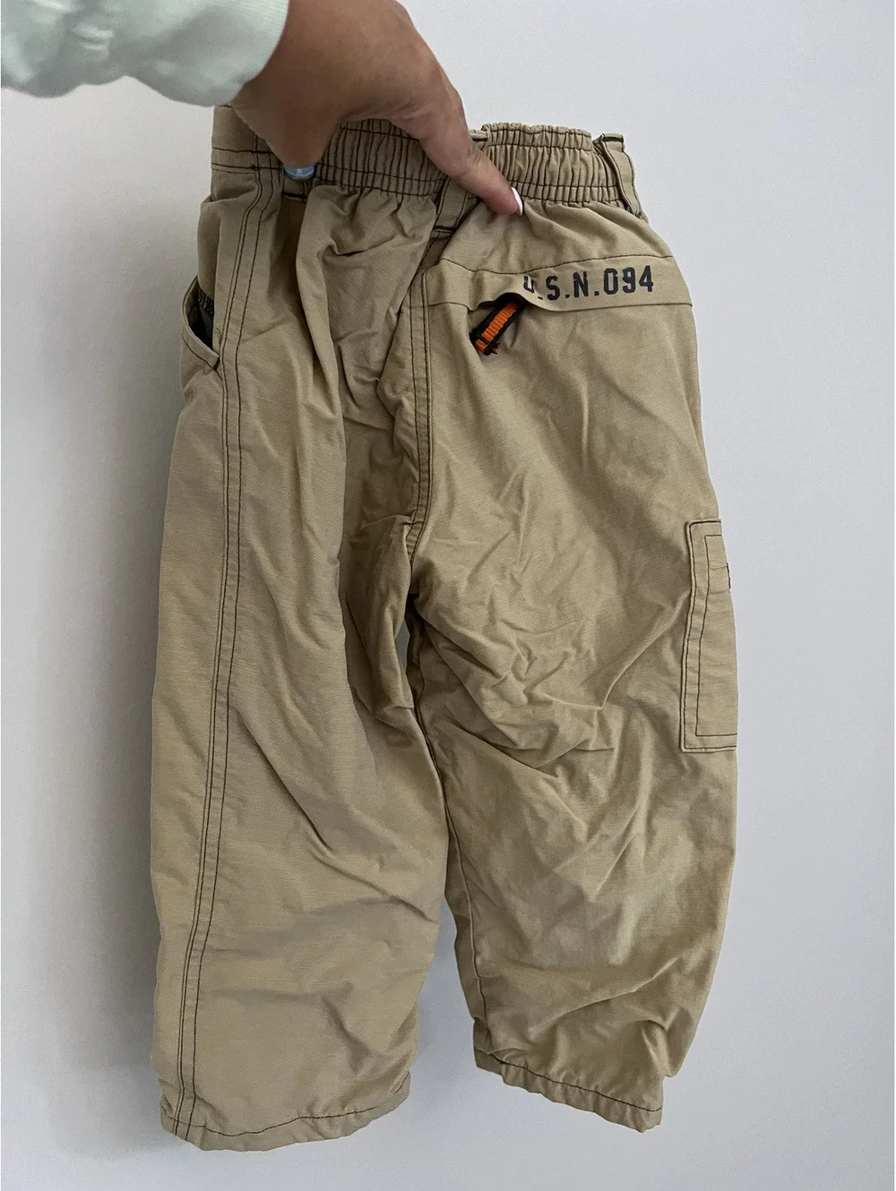 Vintage Y2K Old Navy 2002 Cotton Lined Khaki Pants 2t